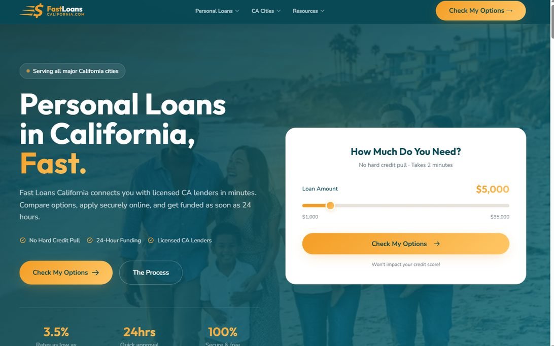 FastLoans CA – fastloanscalifornia.com