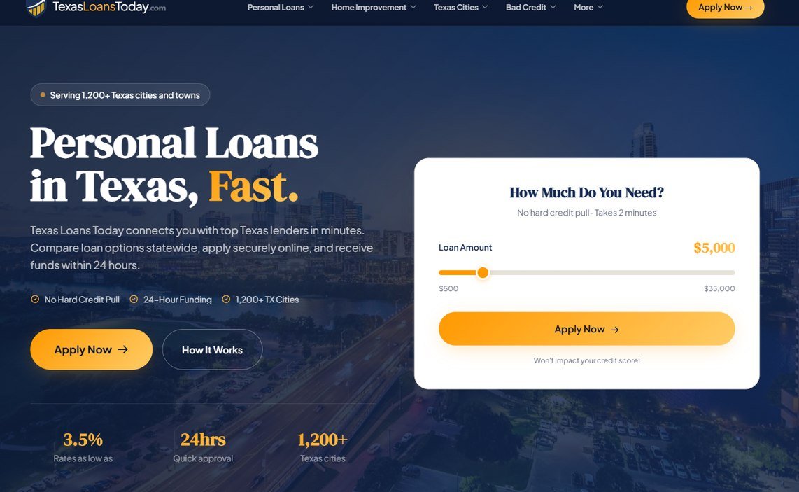 TexasLoansToday – texasloanstoday.com