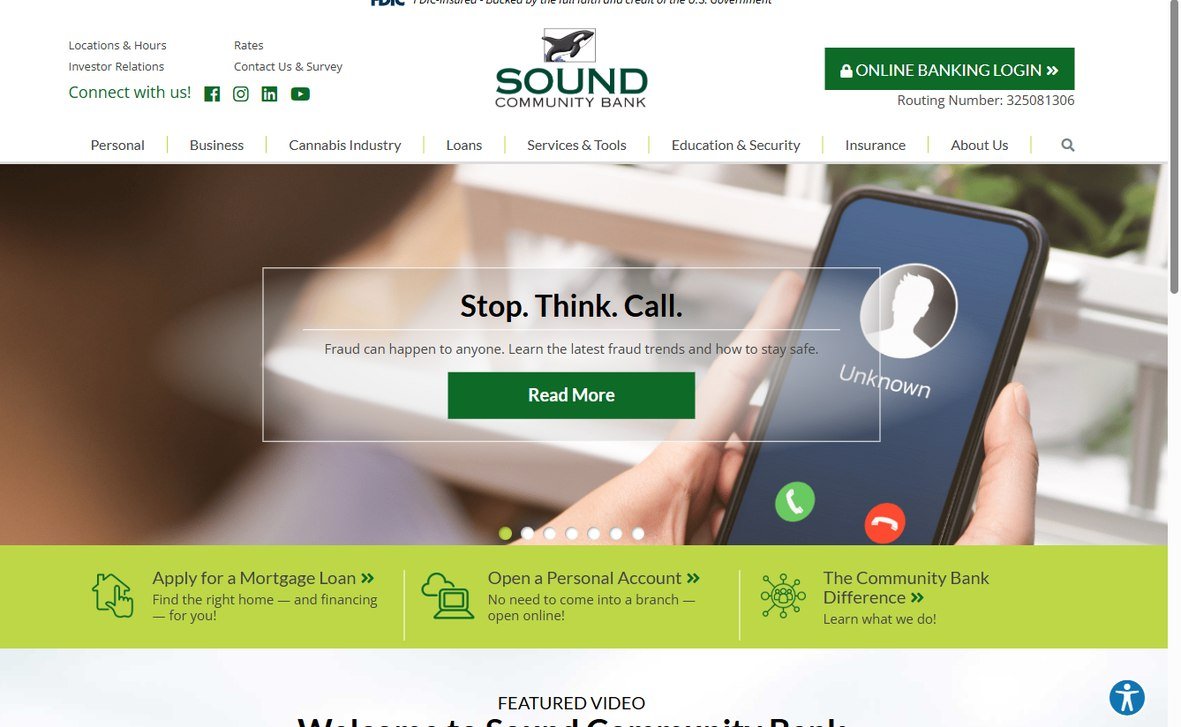 Sound Community Bank – soundcb.com
