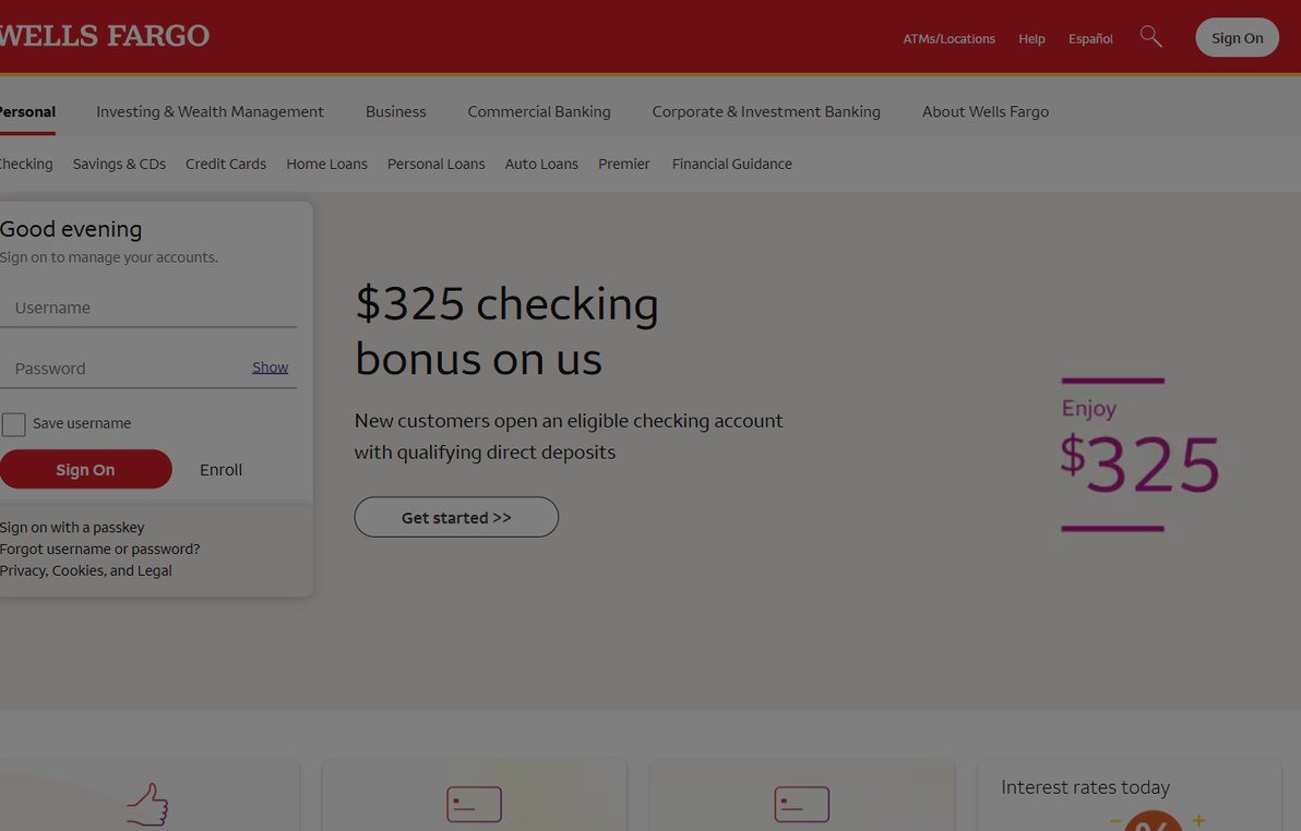 Wells Fargo – wellsfargo.com