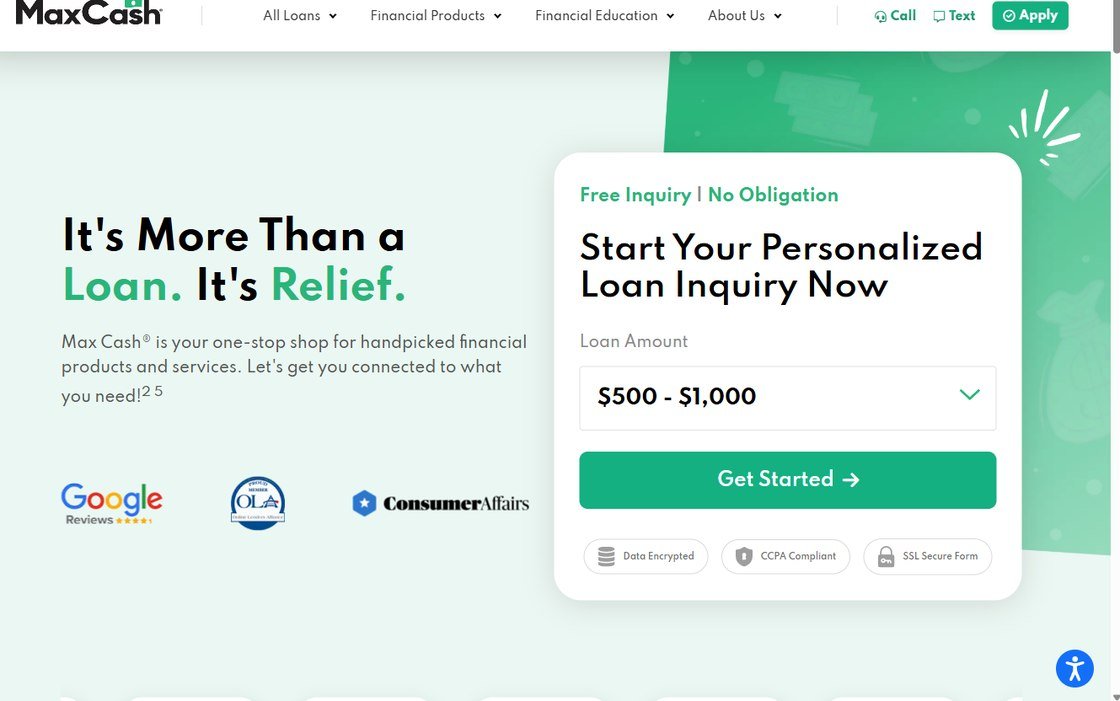 Max Cash – maxcash.com