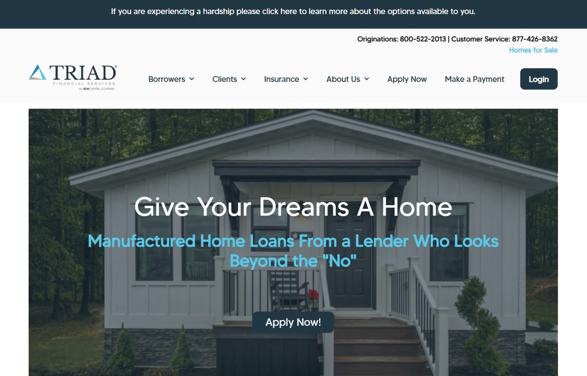 Triad Financial Services – triadfs.com