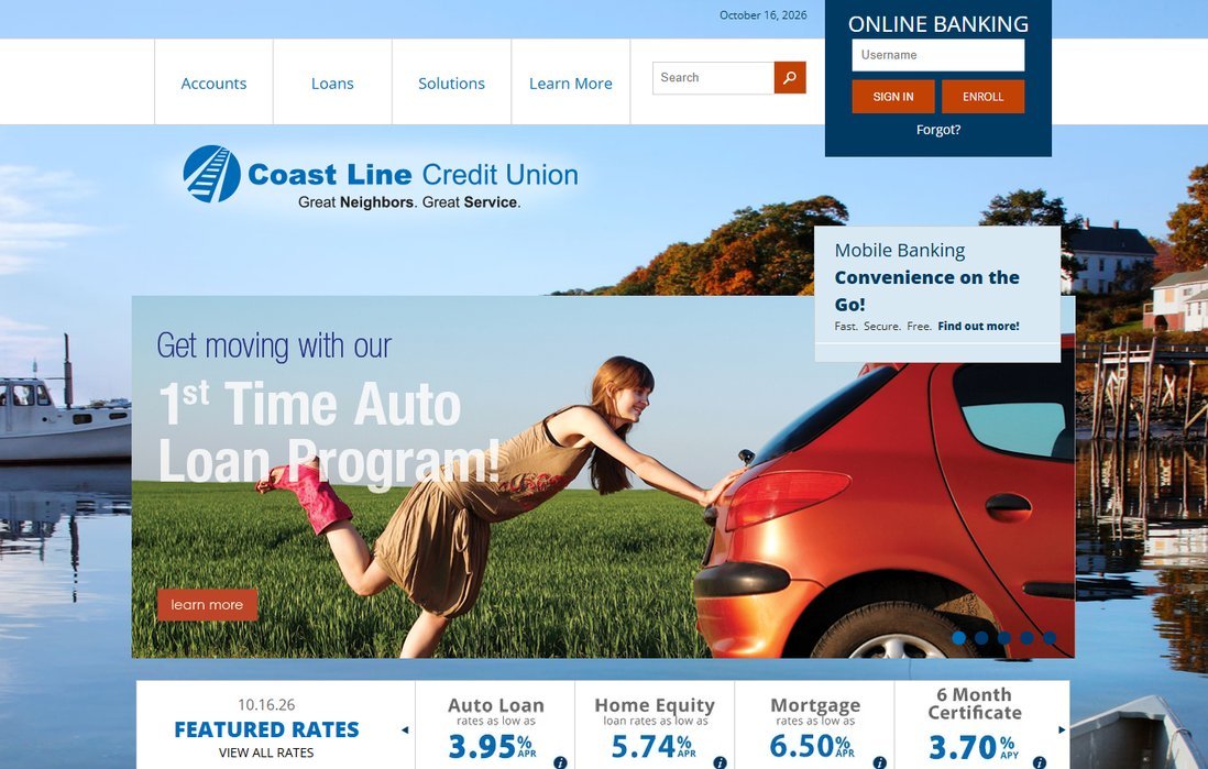 Coastline Credit Union – coastlinecu.com