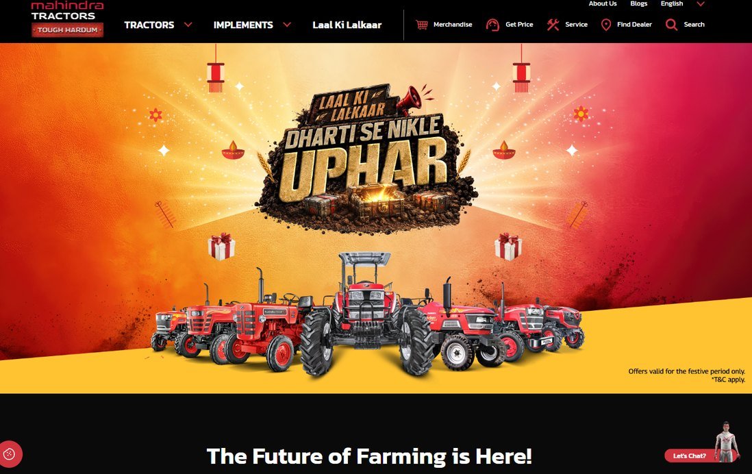 Mahindra – mahindratractor.com